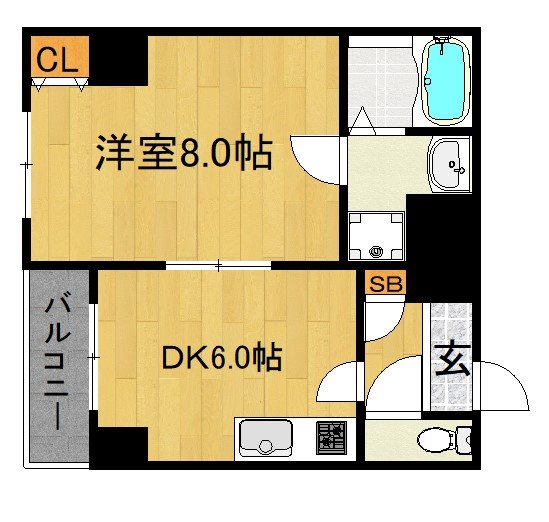 ＡＦＩＣＩＯＮ堀川 間取り