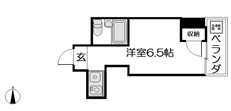 ベルビュー花屋町 間取り