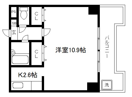 ファーストコート東山三条 間取り