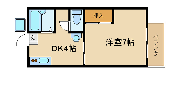 コーポ春菜 間取り