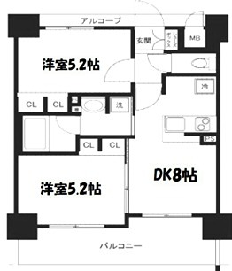 エステムプラザ京都御所ノ内REGIA 間取り