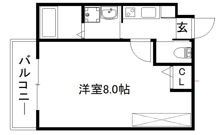 Gladvis kuramaguchi 間取り