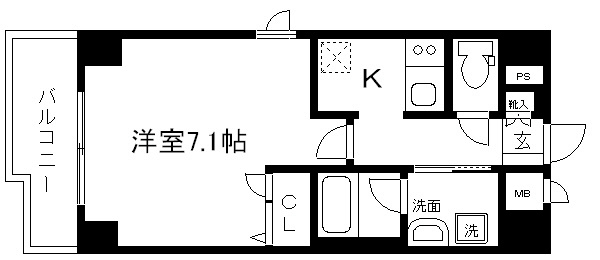 アスヴェル京都御所前 間取り