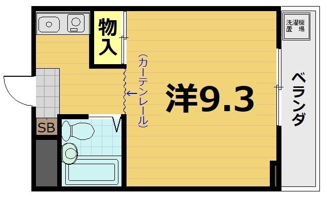 第35長栄クリーンハイツ山黄 間取り