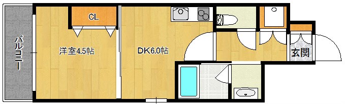 ベラジオ京都鞍馬口 間取り
