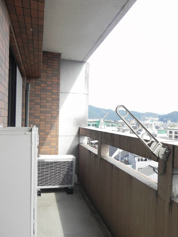 プレサンス京大南 ベランダ