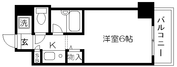 デリード金閣寺道 間取り