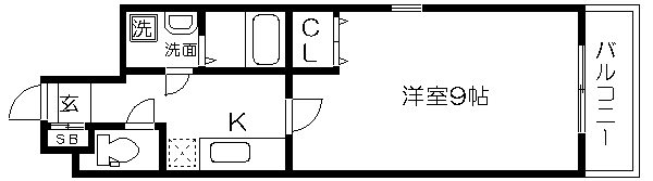 グランレブリー御所西 間取り
