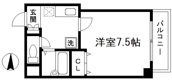 スクエア烏丸御池 間取り