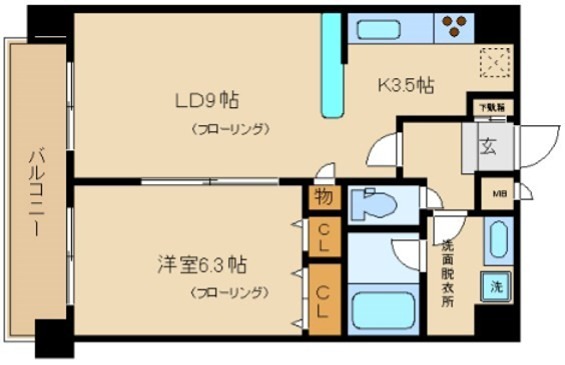 プレサンス京大南 間取り