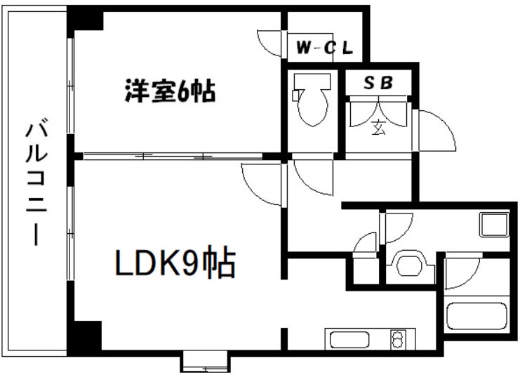 レジディア御所東 間取り