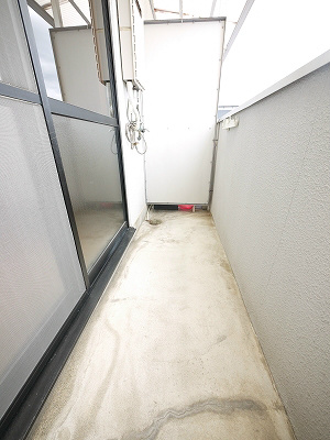 コスモハイツ新町Ⅱ ベランダ