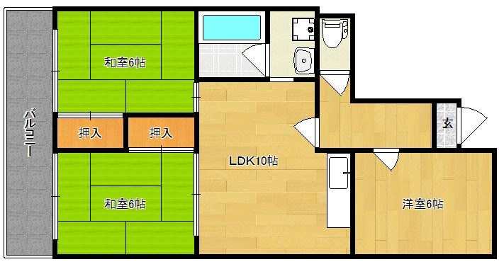 メゾンミソノ 間取り