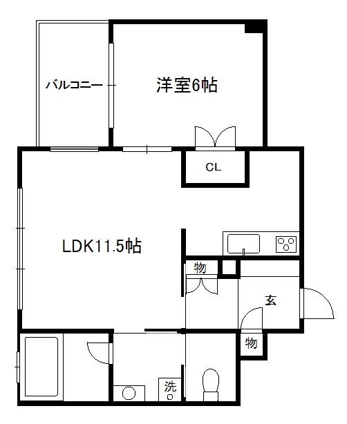 リーガル京都烏丸通り 間取り