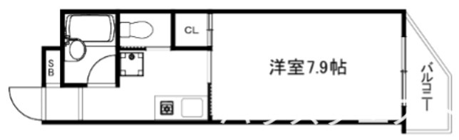リバーパレス白川 間取り
