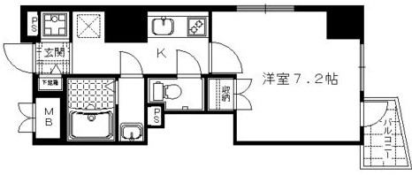 CQレジデンス京都御所西 間取り