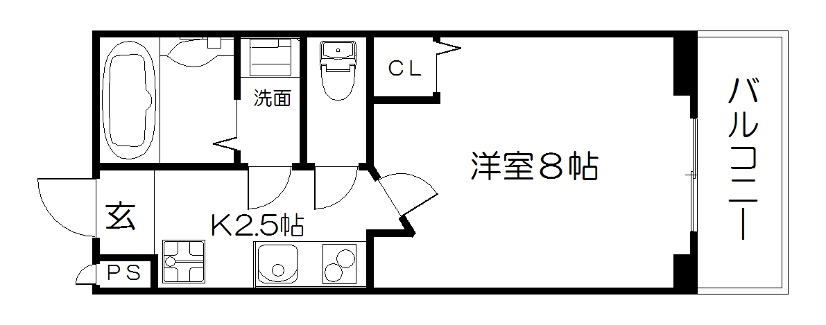 カーサフォレスタⅠ 間取り