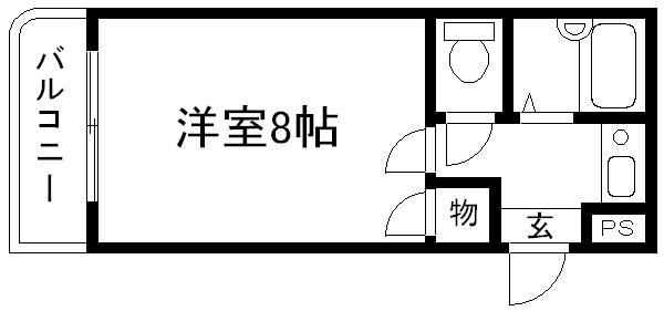 ベルヴィ武者小路 間取り