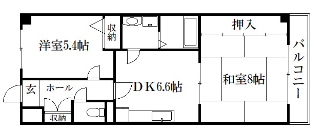 ルミエール沼田 間取り