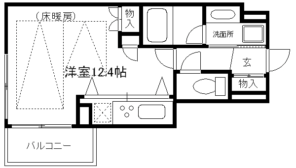 ライオンズ京都四条烏丸レジデンス 間取り