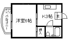 鴨東ハイツ 間取り