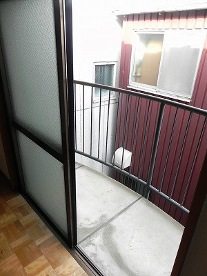 鴨東ハイツ ベランダ