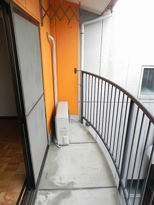 鴨東ハイツ ベランダ