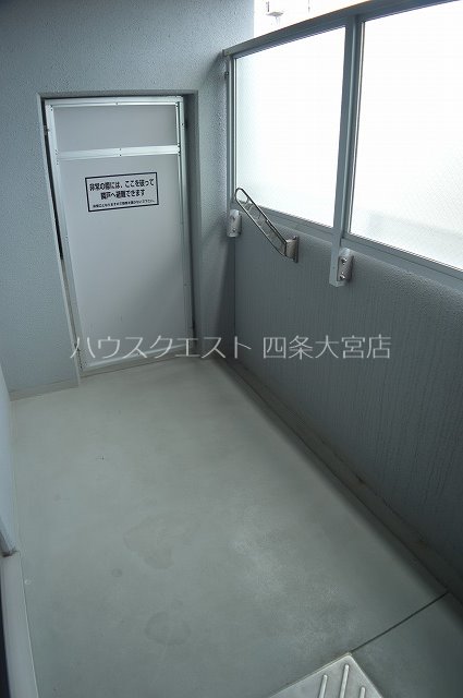 オルテンシア ベランダ
