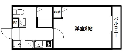フラッティ丸太町御前 間取り
