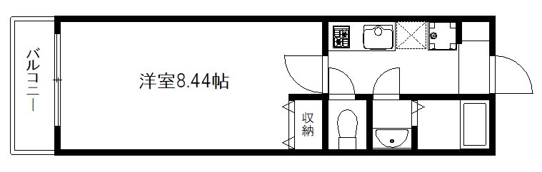 キャンバスKM 間取り