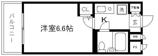 デトムワン御所南 間取り