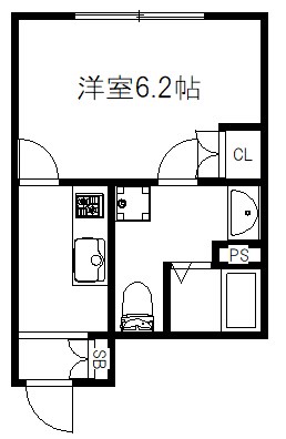 グレースアレイ西院 間取り