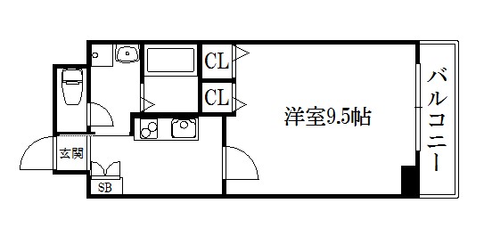 クオリカ太秦 間取り