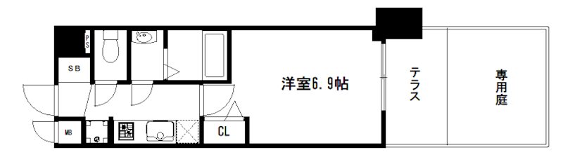 プレサンスTHE　KYOTO華苑 間取り
