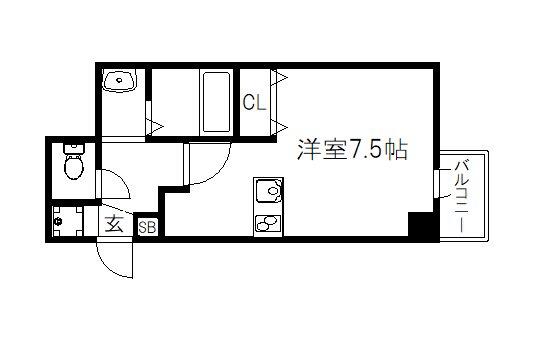 CASAFLUENTE（カーサフルエンテ） 間取り