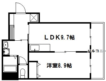 ルミノーサ三条小川 間取り