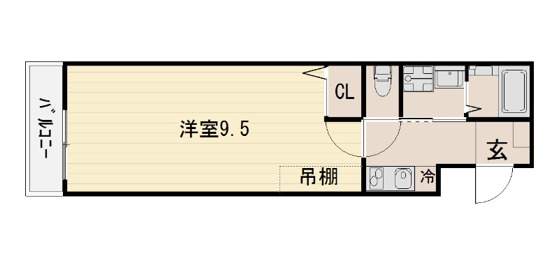 アークリード堀川今出川 間取り