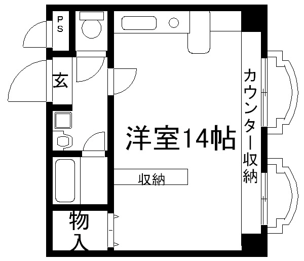 サンシティアビタシオン鴨川 間取り