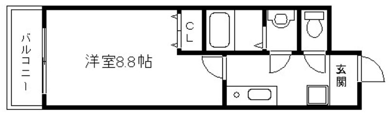 クローバーコート 間取り