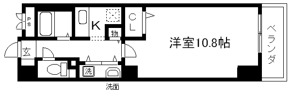 ビレイユ眞英河原町 間取り