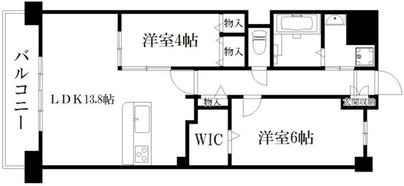 プルミエール朱雀 間取り