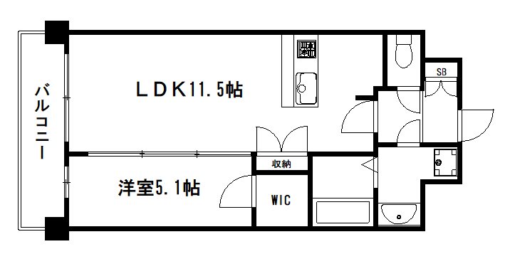クリスタルグランツ京都西大路 間取り