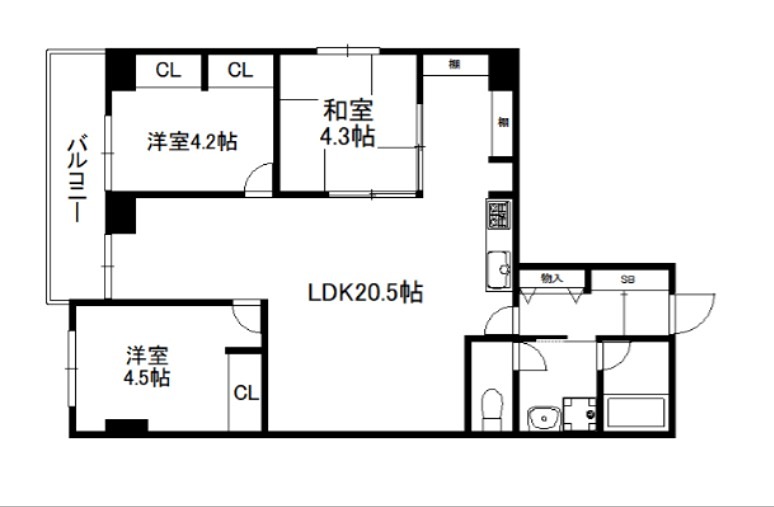 インペリアル京都 間取り
