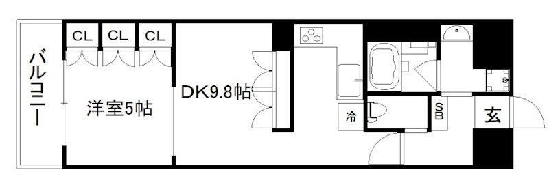 リーガル京都二条城北 間取り