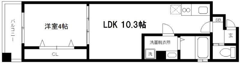アイカーサ麩屋町 間取り