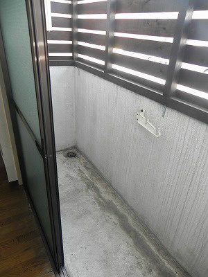 ロイヤルハイツ一乗寺 ベランダ