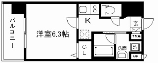 アスヴェル京都堀川高辻 間取り