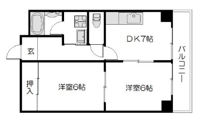 エステートホリカワ 間取り