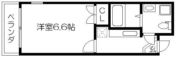 ドーリアKYOTO大宮 間取り