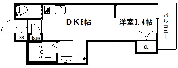 アクアプレイス京都二条城北 間取り